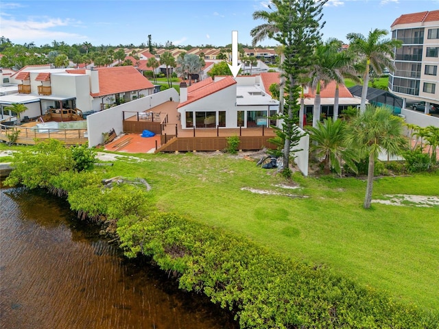 25188 Marion Ave Unit 45, Punta Gorda, FL 33950 - aerial view of residential area featuring a nearby body of water