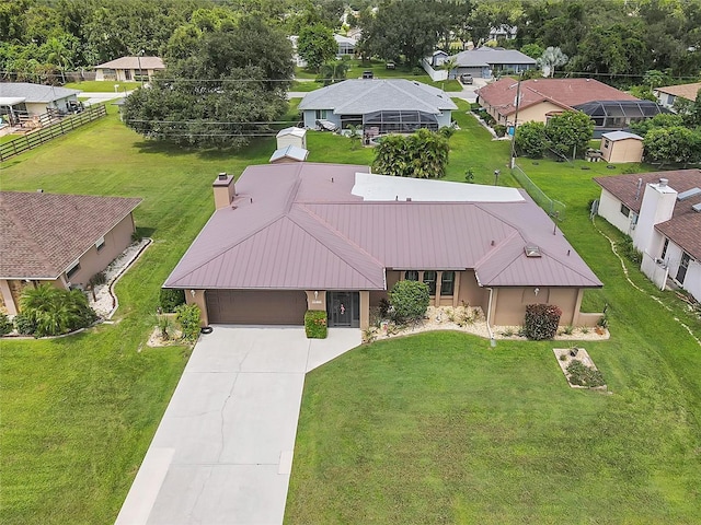 21460 Sheldon Ave, Port Charlotte, FL 33952 - aerial perspective of suburban area