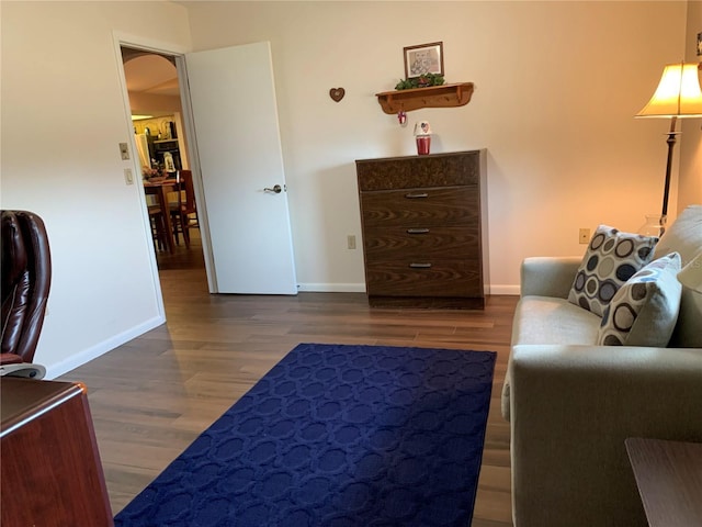 21460 Sheldon Ave, Port Charlotte, FL 33952 - living area with wood finished floors and arched walkways