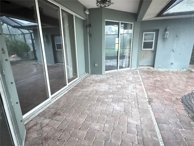 2143 Santonian Ter, North Port, FL 34286 - view of patio / terrace with a lanai