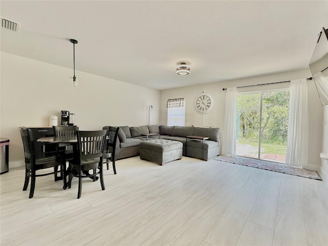 17344 York Ave, Port Charlotte, FL 33948 - living area featuring light wood-type flooring