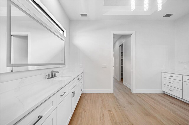 2815 Coral Way, Punta Gorda, FL 33950 - bathroom featuring vanity and wood finished floors