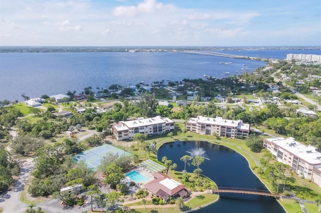 23465 Harborview Rd Unit 1031, Punta Gorda, FL 33980 - bird's eye view of a large body of water and a notable bridge
