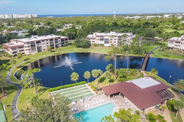 23465 Harborview Rd Unit 1031, Punta Gorda, FL 33980 - aerial view of a large body of water and a pool