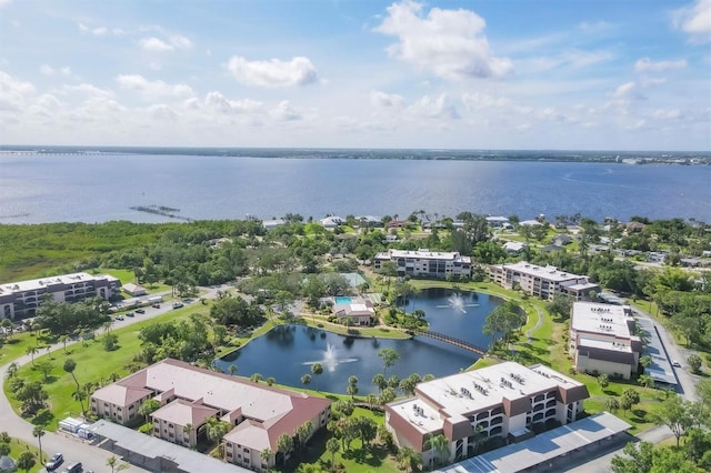 23465 Harborview Rd Unit 1031, Punta Gorda, FL 33980 - drone / aerial view of a large body of water and apartment complex / building
