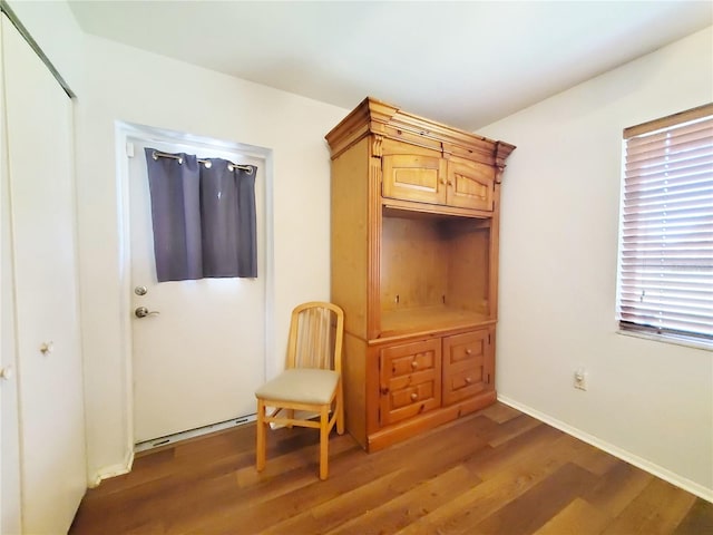 3456 Highlands Rd, Punta Gorda, FL 33983 - living area with wood finished floors and baseboards