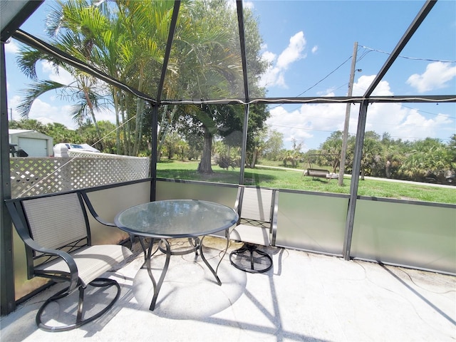 3456 Highlands Rd, Punta Gorda, FL 33983 - view of sunroom