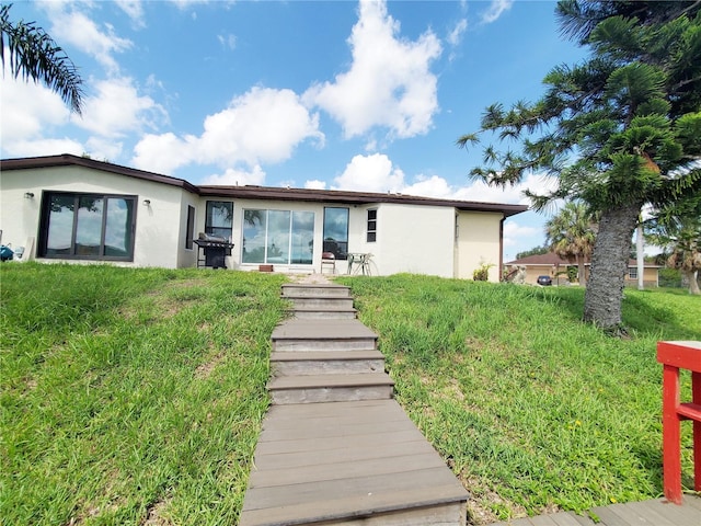 3456 Highlands Rd, Punta Gorda, FL 33983 - ranch-style house featuring stucco siding