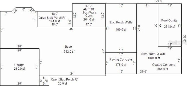 3456 Highlands Rd, Punta Gorda, FL 33983 - view of home floor plan