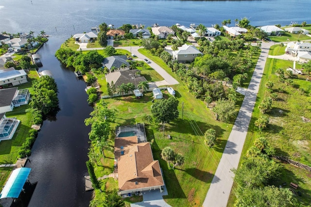 3456 Highlands Rd, Punta Gorda, FL 33983 - aerial perspective of suburban area featuring a nearby body of water