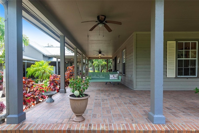 2788 SW County Road 769, Arcadia, FL 34266 - view of patio / terrace with a ceiling fan