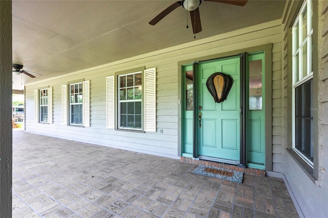2788 SW County Road 769, Arcadia, FL 34266 - doorway to property with ceiling fan and covered porch