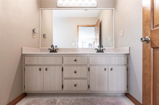2788 SW County Road 769, Arcadia, FL 34266 - full bathroom featuring double vanity and tile patterned flooring