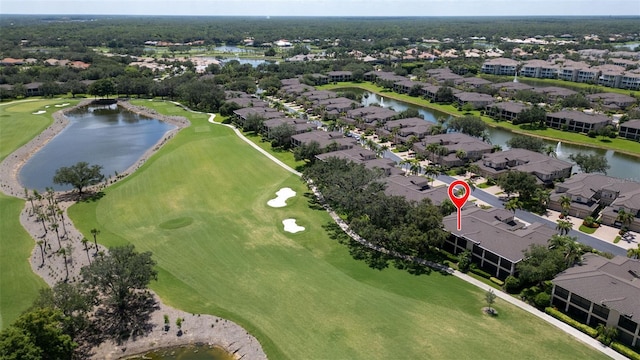 786 Regency Reserve Cir Unit 1404, Naples, FL 34119 - aerial overview of property's location with nearby suburban area and a nearby body of water