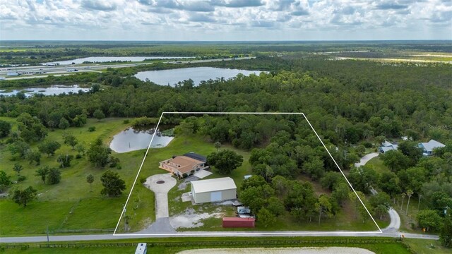 10810 Wheeler Pl, Punta Gorda, FL 33950 - aerial overview of property's location featuring property parcel outlined