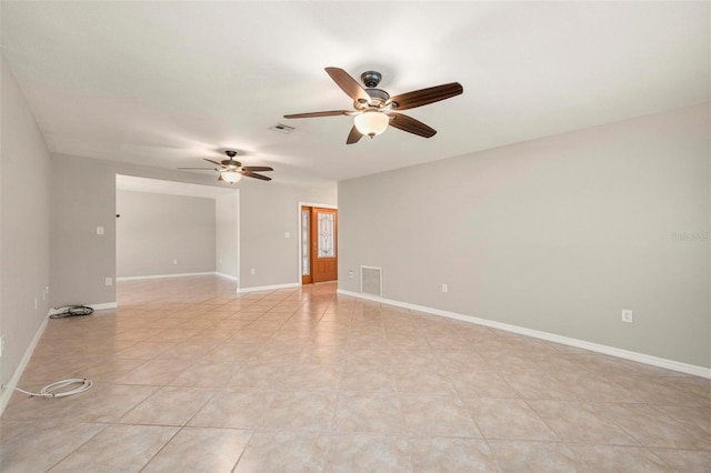 10810 Wheeler Pl, Punta Gorda, FL 33950 - empty room featuring ceiling fan and baseboards