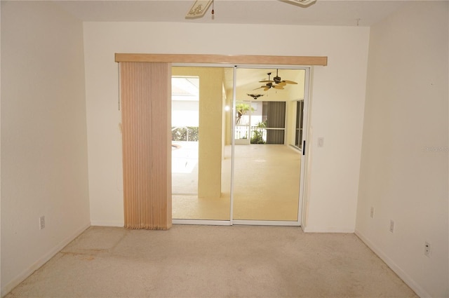 1128 Rum Cay Ct, Punta Gorda, FL 33950 - empty room with carpet floors and ceiling fan