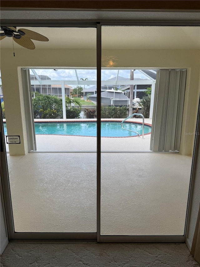1128 Rum Cay Ct, Punta Gorda, FL 33950 - view of pool with a ceiling fan
