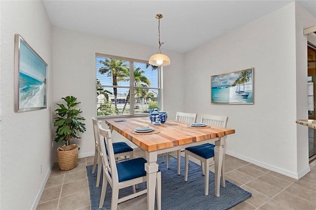 1605 Palace Ct, Punta Gorda, FL 33980 - dining area featuring light tile patterned floors
