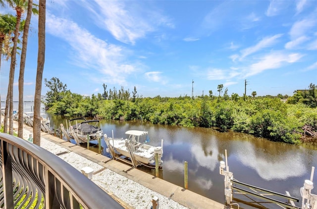 900 E Marion Ave Unit 1203, Punta Gorda, FL 33950 - dock area featuring a water view