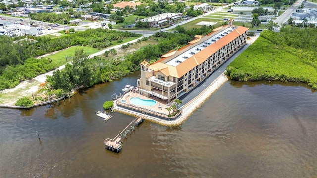 900 E Marion Ave Unit 1203, Punta Gorda, FL 33950 - bird's eye view of a large body of water and apartment complex