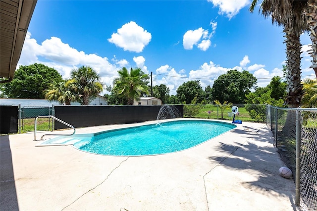 8513 Heister St, Punta Gorda, FL 33982 - view of pool with a patio