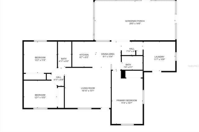 8513 Heister St, Punta Gorda, FL 33982 - view of room layout