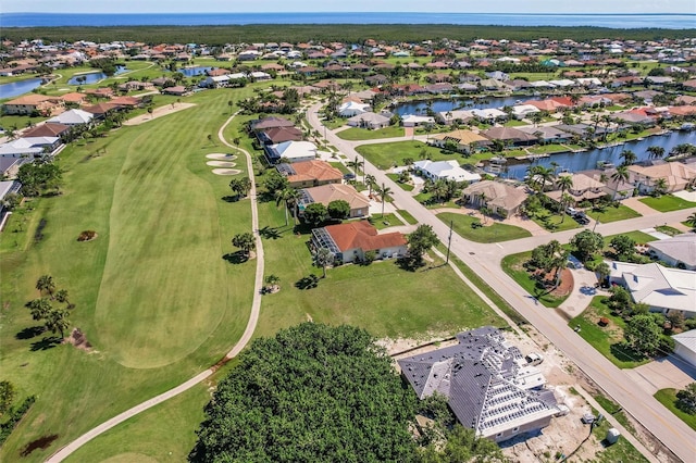 2105 Deborah Dr, Punta Gorda, FL 33950 - aerial view of residential area featuring a large body of water and a golf course