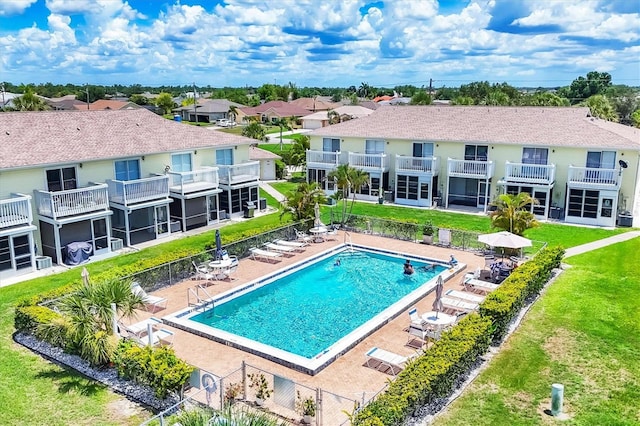 26310 Rampart Blvd Unit 504, Punta Gorda, FL 33983 - community pool featuring a residential view