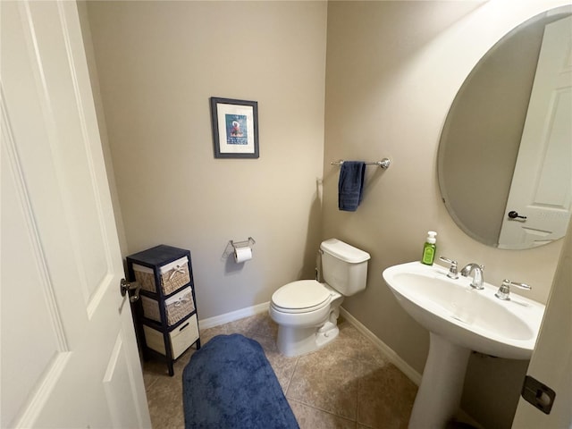 11220 Paseo Grande Blvd Unit 5207, Fort Myers, FL 33912 - bathroom with toilet and tile patterned floors