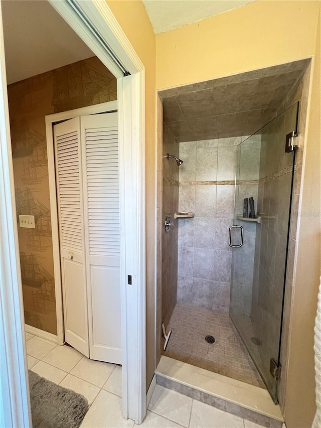 2526 Brazilia Ct, Punta Gorda, FL 33950 - full bath with tile patterned flooring and a shower stall
