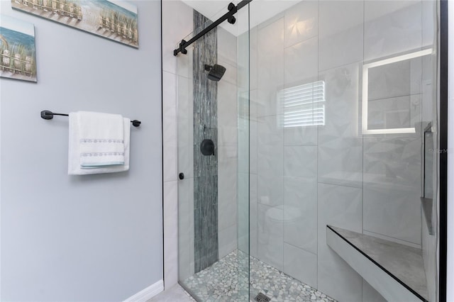 26254 Stillwater Cir, Punta Gorda, FL 33955 - bathroom featuring a stall shower