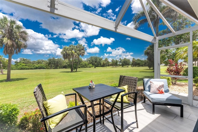 26254 Stillwater Cir, Punta Gorda, FL 33955 - view of patio with view of scattered trees
