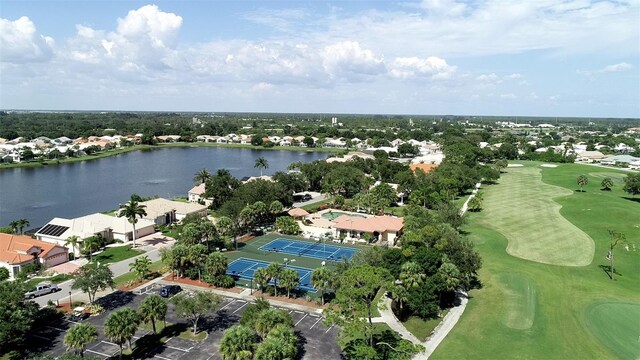 26254 Stillwater Cir, Punta Gorda, FL 33955 - aerial view of residential area featuring a golf course and a large body of water