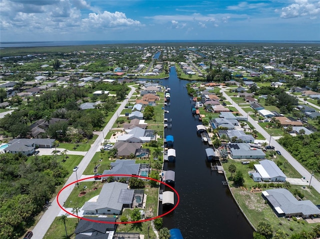 4051 Rock Creek Dr, Port Charlotte, FL 33948 - aerial perspective of suburban area with a nearby body of water