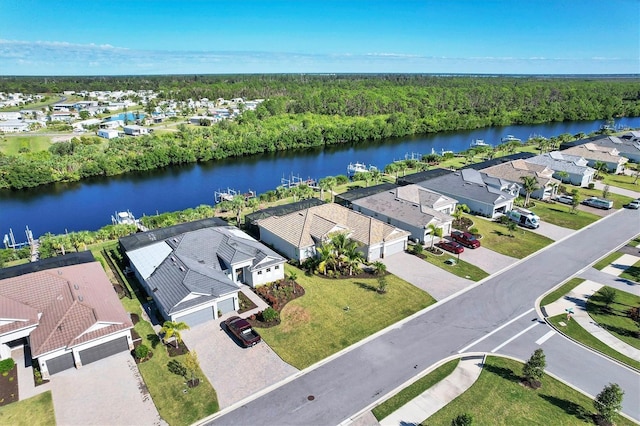 14436 Ponce De Leon Trl, Port Charlotte, FL 33981 - aerial view of residential area featuring a large body of water