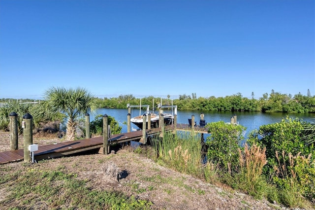 14436 Ponce De Leon Trl, Port Charlotte, FL 33981 - dock area with a water view