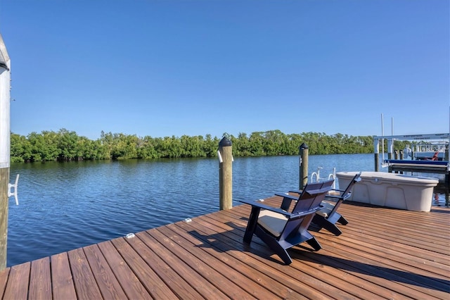 14436 Ponce De Leon Trl, Port Charlotte, FL 33981 - dock area with a water view