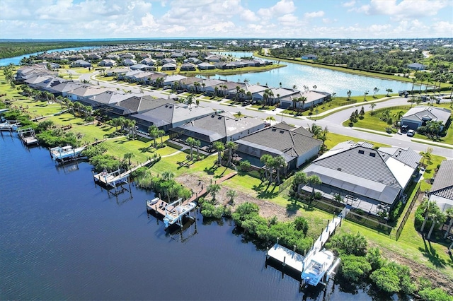 14436 Ponce De Leon Trl, Port Charlotte, FL 33981 - aerial view of residential area with a nearby body of water