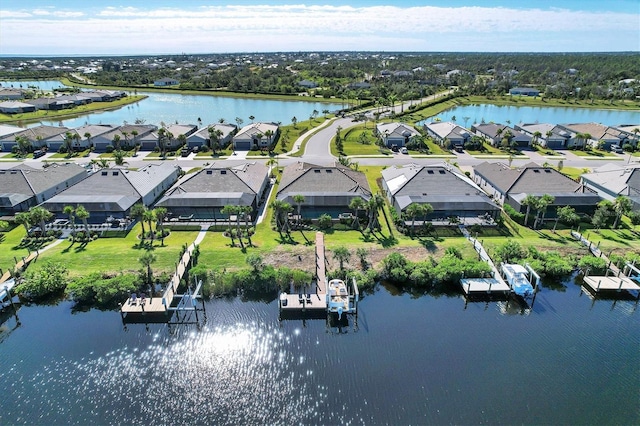 14436 Ponce De Leon Trl, Port Charlotte, FL 33981 - aerial view of residential area featuring a nearby body of water