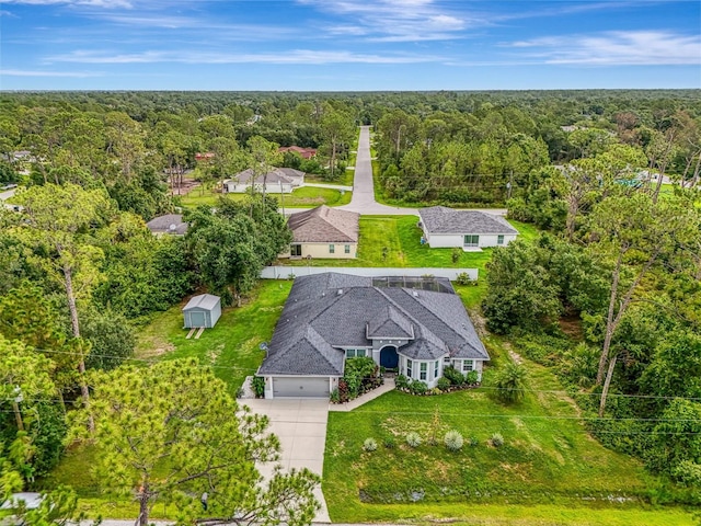 6444 Alhambra Ave, North Port, FL 34291 - view of subject property featuring a heavily wooded area