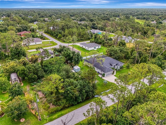 6444 Alhambra Ave, North Port, FL 34291 - drone / aerial view of a heavily wooded area