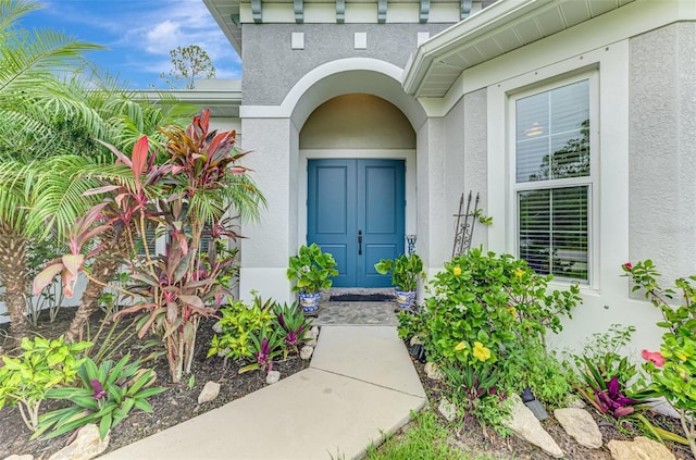6444 Alhambra Ave, North Port, FL 34291 - view of exterior entry with stucco siding