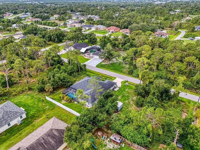 6444 Alhambra Ave, North Port, FL 34291 - aerial perspective of suburban area
