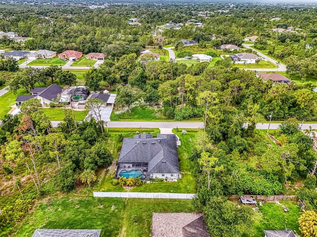 6444 Alhambra Ave, North Port, FL 34291 - aerial perspective of suburban area