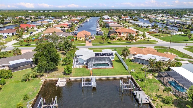 4244 Harbor Blvd, Port Charlotte, FL 33952 - aerial perspective of suburban area with a nearby body of water