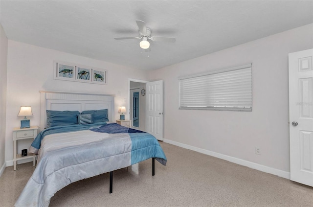 4244 Harbor Blvd, Port Charlotte, FL 33952 - bedroom with carpet floors and a ceiling fan