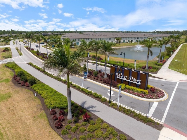 1992 Sunset Preserve Way, Port Charlotte, FL 33953 - view of home's community featuring a water view