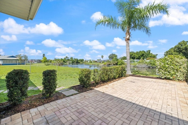 2309 Conway Blvd, Port Charlotte, FL 33952 - view of patio with a water view