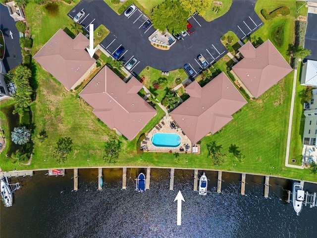 3221 White Ibis Ct Unit D1, Punta Gorda, FL 33950 - aerial view of a nearby body of water